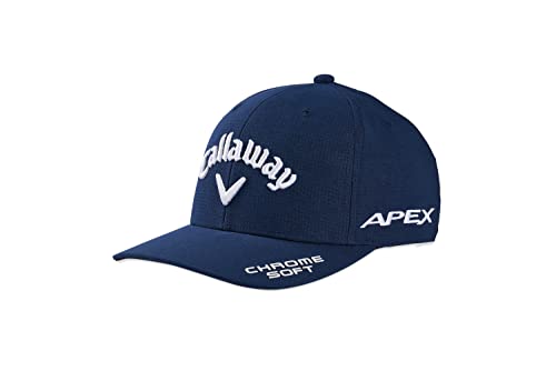 Callaway Golf 2022 Tour Authentic Performance Pro Hat, Adjustable Size, Navy/White Color