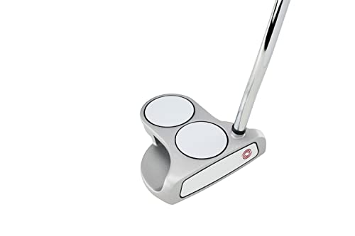 Odyssey Golf White Hot OG Putter (Right-Handed, 2 Ball, Steel, 35') , Silver