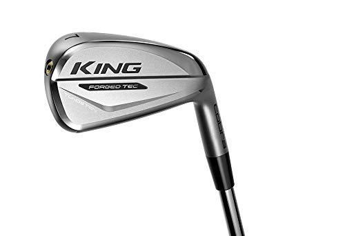 Cobra Golf 2020 King Forged Tec Iron Set (Men's, Right Hand, Steel, Reg Flex, 4-PW)