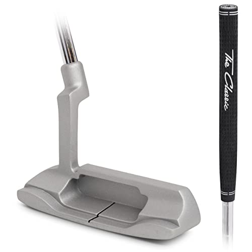 GoSports Classic Golf Putter - Tour Blade Design with Premium Grip and Milled Face - Right Handed 35'