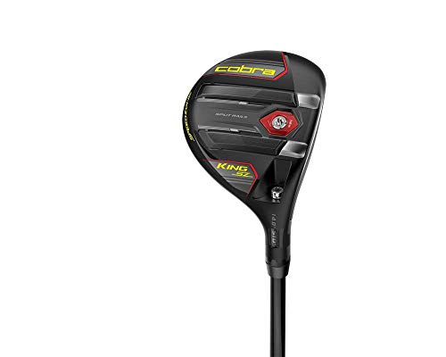 Cobra Golf 2020 Speedzone Tour Fairway Black 3w4w (Men's, Right Hand, Project X Hzrdus Yellow Smoke 70, X-Stiff 6.5 Flex, 14.0)