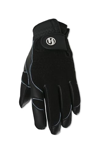 HJ Glove Men's Winter Performance Golf Glove Black XX-Large