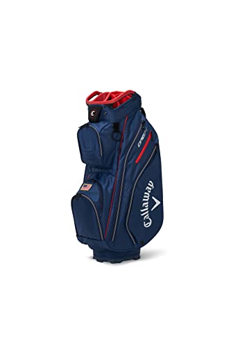 Callaway Golf 2022 Org 14 Cart Bag, Navy/Red/USA Col