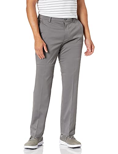 Amazon Essentials Men's Classic-Fit Stretch Golf Pant, Grey, 38W x 32L