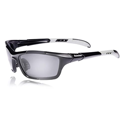 Hulislem S1 Sport Polarized Sunglasses (Matte Black-smoke)