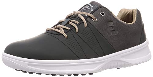 FootJoy Men's Contour Casual Previous Season Style Golf Shoes, Charcoal, 7.5 M US