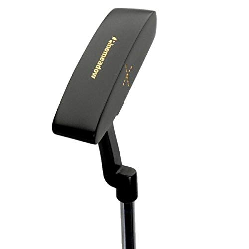 Pinemeadow Black Zinc Style Putter, Left-Handed, 34-Inches