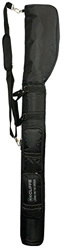 K-Cliffs Driving Range Golf Case Mini Course Training Practice Golf Bag Travel Vacation Clubs Carrying Case Black