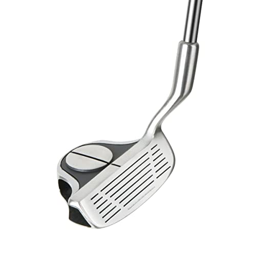 Intech EZ Roll Black/Satin Right Handed Chipper Golf Club for Men, Short Distance Approach Chipping Club