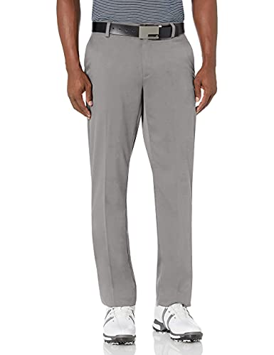 Amazon Essentials Men's Straight-Fit Stretch Golf Pant, Grey, 38W x 32L