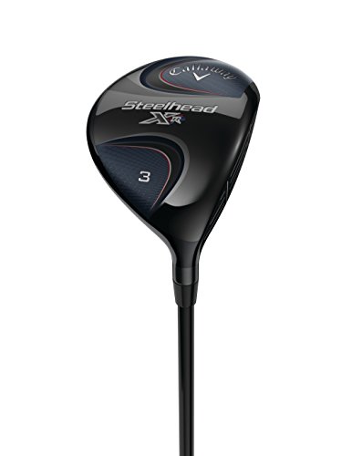 Callaway Men's Steelhead XR Fairway Wood, Right Hand, Graphite Shaft, Regular Flex, 3 Wood, 15 Degrees