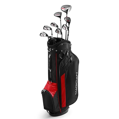 PGF Magician PG-77 Men's Complete Golf Club Set [11-Pieces] [Hand: Right] [Length: Standard]