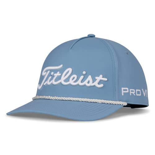 Titleist Standard Tour Rope Golf Hat, Vintage Blue/White