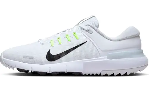 Nike Men's Golf Next Nature Sneaker, White/Black/Pure Platinum/Wolf Grey, 12