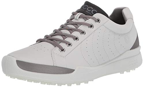 ECCO mens Biom Hybrid Hydromax Golf Shoe, Shadow White, 9-9.5 US