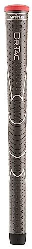 Set of 9 Winn Dri-Tac Standard Size Golf Grip – Best for Comfort, Shock Absorption, and All-Weather Performance