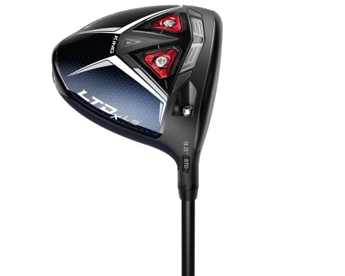 Cobra Golf 2022 LTDX LS Driver Gloss Peacoat-Red (Men's, Right Hand, Project X Hzrdrus Smoke RDX Blue, Stiff Flex, 10.5)