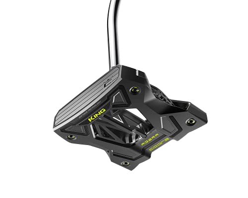 Cobra Golf 2021 King 3D Printed Agera Putter (Men's Right Hand 35 Inch) Black