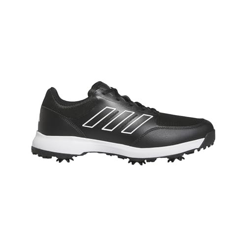 adidas Men's Tech Response 3.0 Golf Shoes, Core Black/Footwear White, 11 Wide