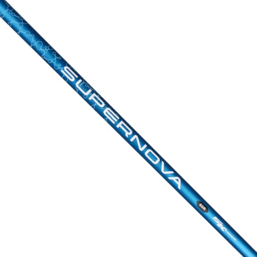 SK Fiber Supernova 50 Graphite Driver/Fairway Wood Golf Shaft, Senior Flex, 0.335' Mid Launch 57 Grams