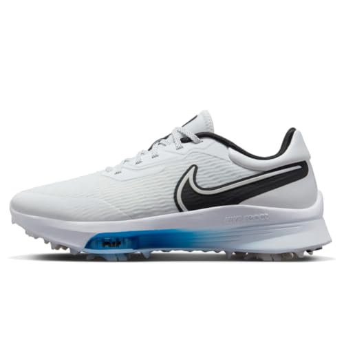 Nike Men's Air Zoom Infinity Tour Next% Golf Shoes (9, White/Photo Blue/Black)