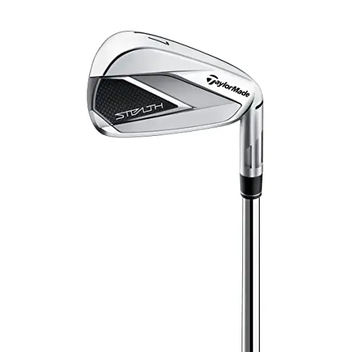 TaylorMade Stealth Iron, RIGHT HAND - REGULAR FLEX, Red