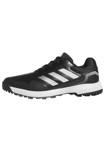adidas Golf Men's Traxion Response SL Sneaker, core Black/Silver met./FTWR White, 8.5