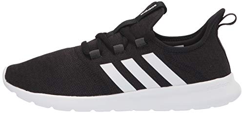 adidas Women's Casual Running Shoes, Black/White/Carbon, 9