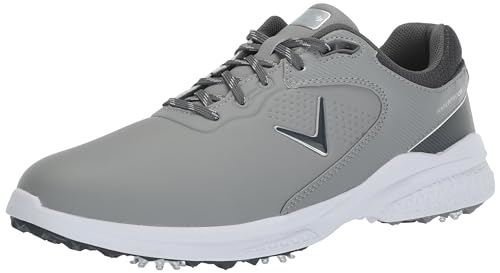 Callaway Men's Solana TRX v3 Golf Shoe, Grey, 10.5 Wide