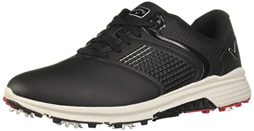 Callaway Men's Solana TRX Golf Shoes, Black, 8.5, 2E