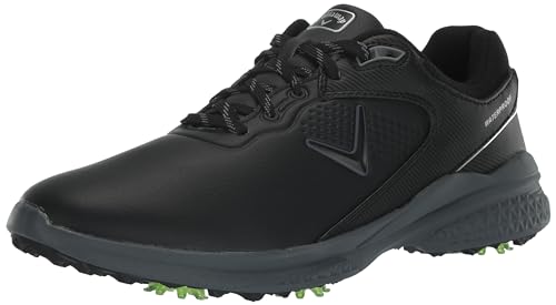 Callaway Men's Solana TRX v3 Golf Shoe, Black/Grey, 11.5