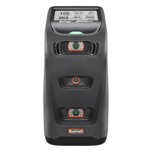 Bushnell Launch Pro Simulator Bundle – Portable Launch Monitor with FSX Play Gold Subscription, Projector, Enclosure & Turf for Indoor or Outdoor Use
