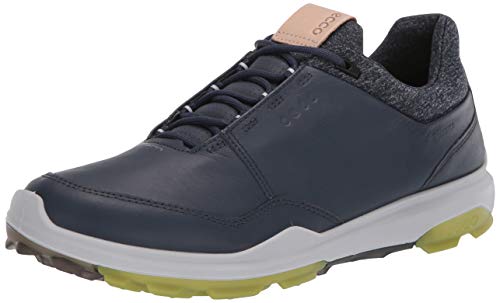 ECCO Men's Biom Hybrid 3 Gore-TEX Golf Shoe, Ombre/Kiwi, 8-8.5