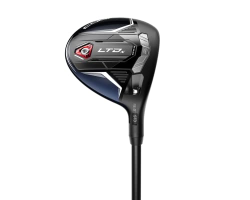 Cobra Golf 2022 LTDX Fairway Gloss Peacoat-Red (Men's, Right Hand, Project X Hzrdus Smoke im10 60, Stiff Flex, 5w-18.5)