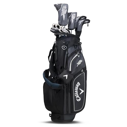 Callaway Golf XR Complete Set (Black/Silver, Right, Steel, Standard Length, Regular)