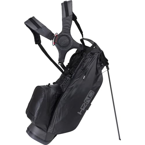 Sun Mountain 2024 H2no 14-Way Golf Stand Bag - Steel-Black