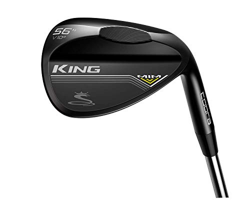 Cobra Golf 2020 King Mim Black Wedge (Men's, Right Hand, Steel, Wedge Flex, Versatile Grind, 56.0 Degree)