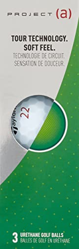 TaylorMade Project (a) Golf Balls, White (One Dozen), Large