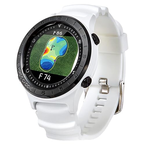 Voice Caddie A2 Lightweight Hybrid Golf GPS Watch | Slope Mode, Color Touchscreen, Green Undulation | 40,000 Worldwide Preloaded Courses | Golf Watch for Men & Women