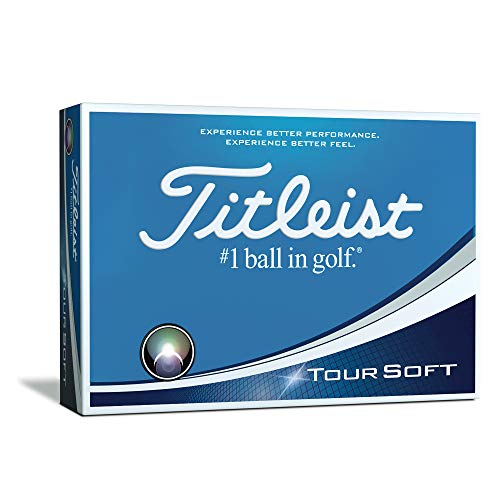 Titleist Tour Soft Golf Balls, Prior Generation, White (One Dozen)