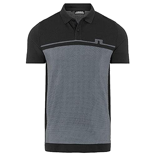 J.Lindeberg Alfred Seamless Mens Golf Polo, Navy, S