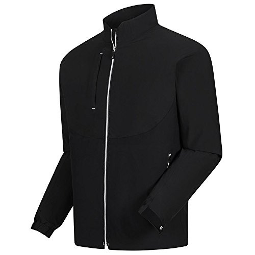 FootJoy New DryJoys Tour LTS RAIN Golf Jacket Black/White Small