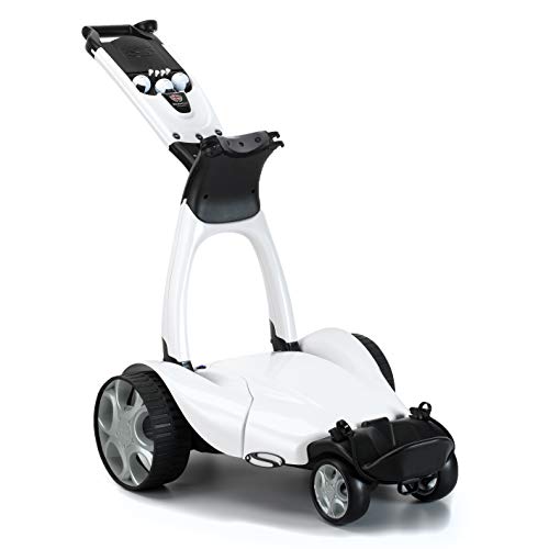 Stewart Golf X9 Follow Electric Golf Cart, White