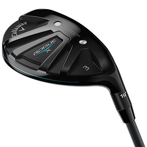 Callaway Golf 2020 Rogue X Hybrid (Right Hand , Graphite, Regular, 3H) , Black