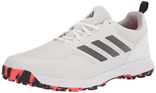 adidas Men's TECH Response SL 3 Golf Shoe, FTWR White/core Black/Grey Two, 9.5