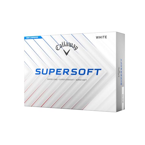 Callaway Golf Supersoft Golf Balls (2025, White)