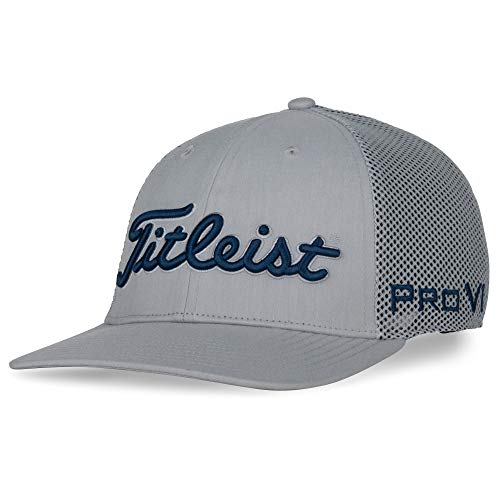 Titleist - Tour Snapback Mesh Golf Hat - Gray|Navy