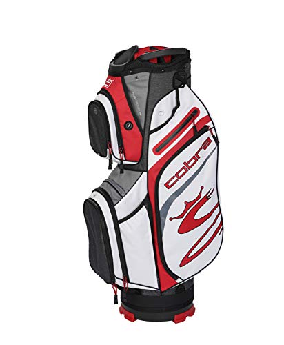 Cobra Golf 2020 Ultralight Cart Bag (Black-Red-White)