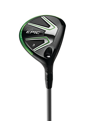 Callaway Golf 2017 Great Big Bertha Men's Epic Fairway, Left Hand, Aldila Rogue Max, 60G, 42' Length, Regular, Heavenwood, 20.5 Degrees