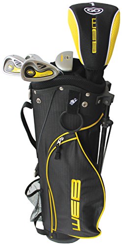 Go Kids' Web Golf Set, Yellow, Size 4-5